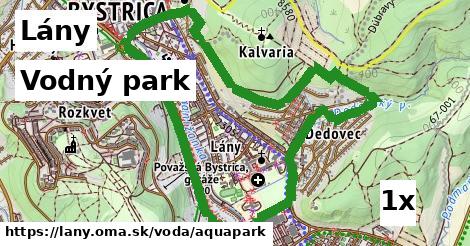 Vodný park, Lány