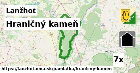 Hraničný kameň, Lanžhot