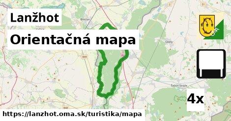 Orientačná mapa, Lanžhot