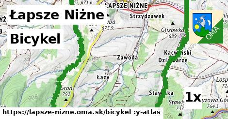bicykel v Łapsze Niżne