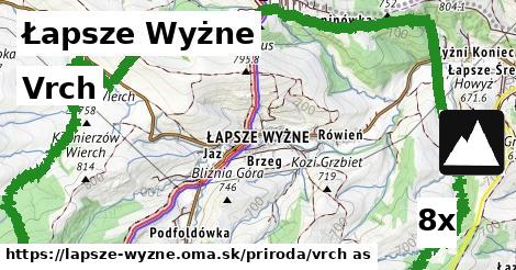 Vrch, Łapsze Wyżne