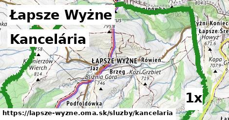 Kancelária, Łapsze Wyżne
