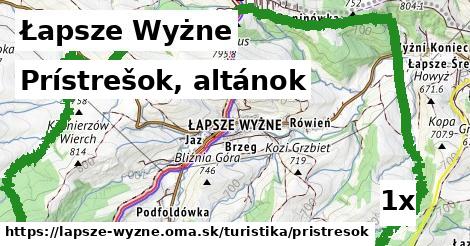 Prístrešok, altánok, Łapsze Wyżne