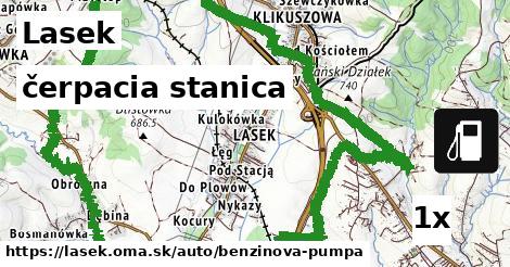 čerpacia stanica v Lasek