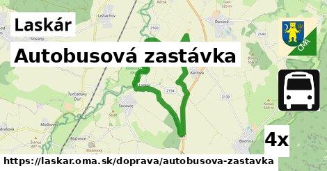 Autobusová zastávka, Laskár