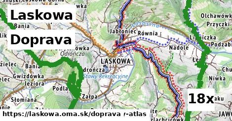 doprava v Laskowa