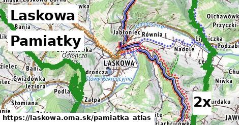 pamiatky v Laskowa