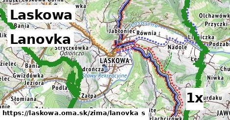 lanovka v Laskowa