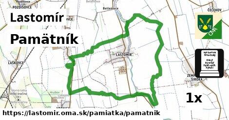 Pamätník, Lastomír
