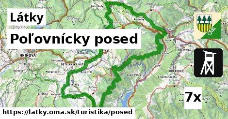 Poľovnícky posed, Látky