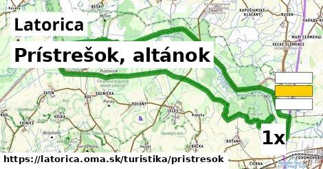 prístrešok, altánok v Latorica