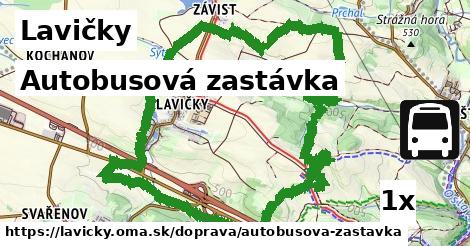 Autobusová zastávka, Lavičky