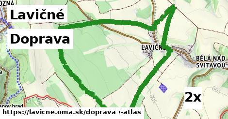 doprava v Lavičné