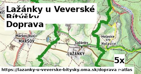 doprava v Lažánky u Veverské Bítýšky