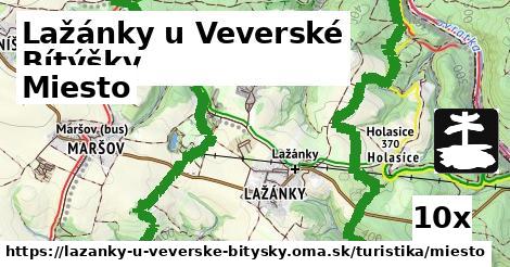 miesto v Lažánky u Veverské Bítýšky