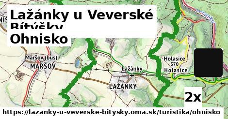 ohnisko v Lažánky u Veverské Bítýšky