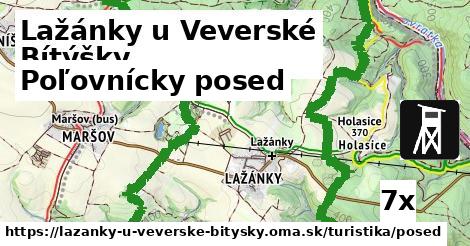 Poľovnícky posed, Lažánky u Veverské Bítýšky