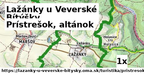 prístrešok, altánok v Lažánky u Veverské Bítýšky