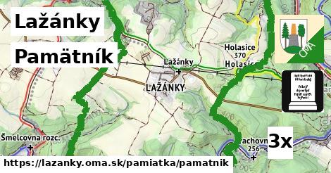 Pamätník, Lažánky