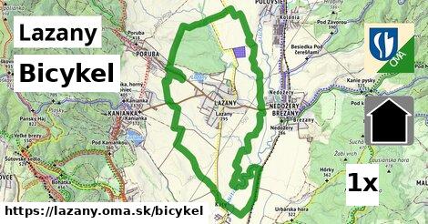 bicykel v Lazany