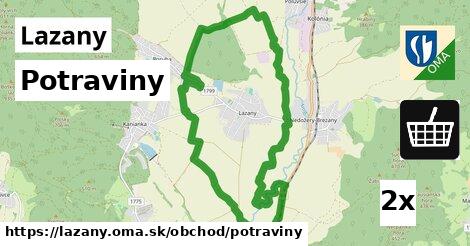 Potraviny, Lazany