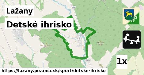 Detské ihrisko, Lažany, okres PO