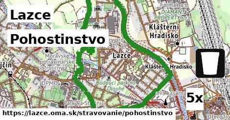 Pohostinstvo, Lazce