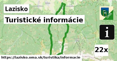 Turistické informácie, Lazisko