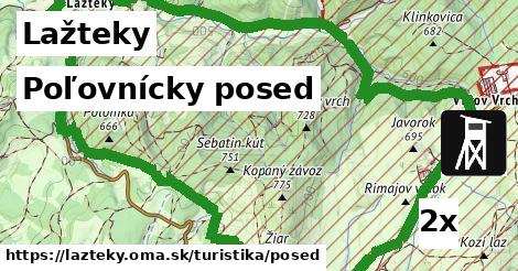 Poľovnícky posed, Lažteky