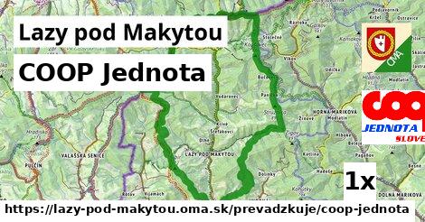 COOP Jednota, Lazy pod Makytou