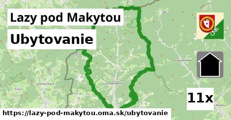 ubytovanie v Lazy pod Makytou