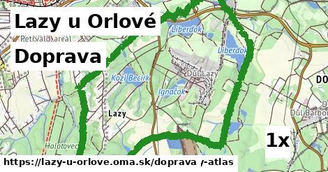 doprava v Lazy u Orlové