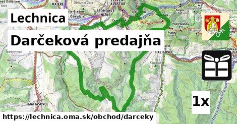 Darčeková predajňa, Lechnica