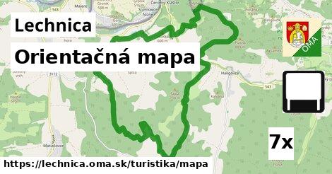 Orientačná mapa, Lechnica