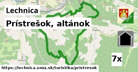 Prístrešok, altánok, Lechnica