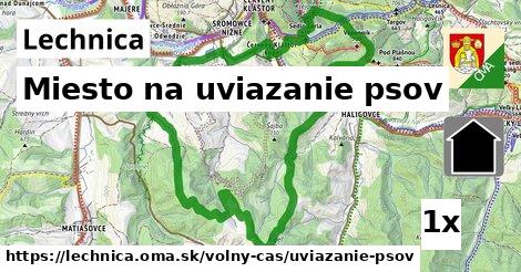 Miesto na uviazanie psov, Lechnica