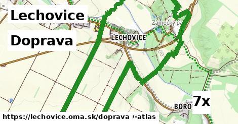 doprava v Lechovice