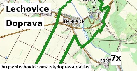 doprava v Lechovice