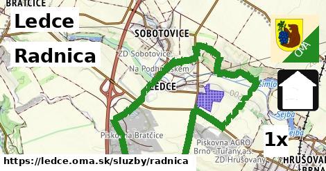 Radnica, Ledce