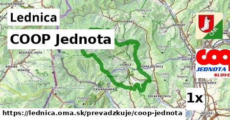COOP Jednota, Lednica