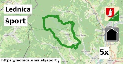 šport v Lednica