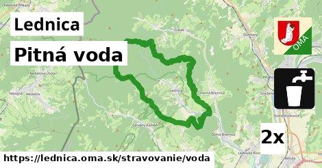 Pitná voda, Lednica