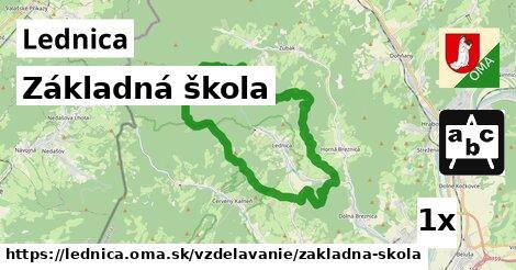 Základná škola, Lednica