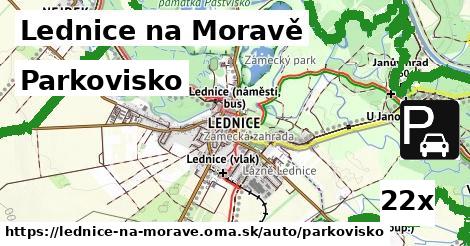 Parkovisko, Lednice na Moravě