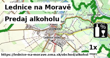 Predaj alkoholu, Lednice na Moravě