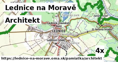 architekt v Lednice na Moravě