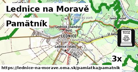 Pamätník, Lednice na Moravě