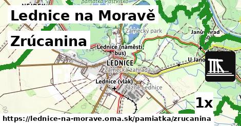 Zrúcanina, Lednice na Moravě