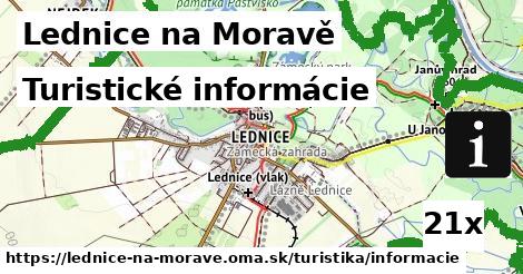 Turistické informácie, Lednice na Moravě