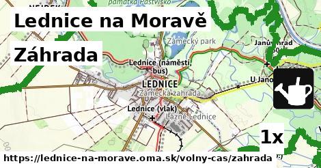 Záhrada, Lednice na Moravě